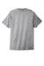 Port & Company PC600 Mens Bouncer Short Sleeve Crewneck T-Shirt Heather Grey Flat Back