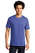 Port & Company PC600 Mens Bouncer Short Sleeve Crewneck T-Shirt Blue Iris Model Front