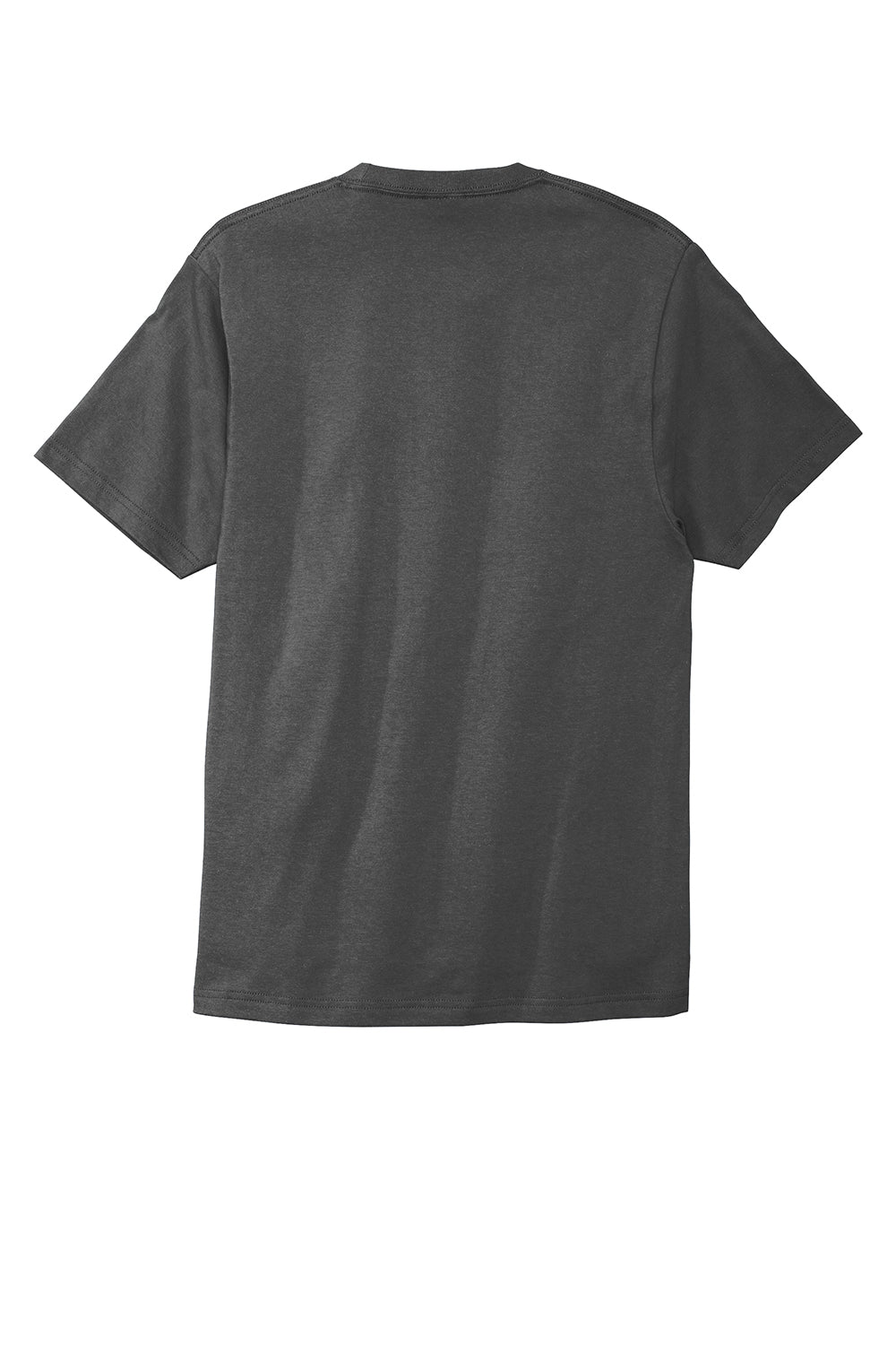 Port & Company PC600 Mens Bouncer Short Sleeve Crewneck T-Shirt Coal Grey Flat Back