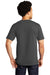 Port & Company PC600 Mens Bouncer Short Sleeve Crewneck T-Shirt Coal Grey Model Back