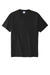 Port & Company PC600 Mens Bouncer Short Sleeve Crewneck T-Shirt Deep Black Flat Front