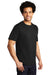 Port & Company PC600 Mens Bouncer Short Sleeve Crewneck T-Shirt Deep Black Model 3q