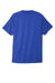 Port & Company PC600 Mens Bouncer Short Sleeve Crewneck T-Shirt True Royal Blue Flat Back