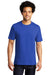 Port & Company PC600 Mens Bouncer Short Sleeve Crewneck T-Shirt True Royal Blue Model Front