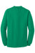 Port & Company PC61M Mens Essential Long Sleeve Mock Neck T-Shirt Kelly Green Flat Back