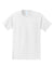 Port & Company PC61P/PC61PT Mens Essential Short Sleeve Crewneck T-Shirt w/ Pocket White Flat Front