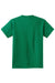 Port & Company PC61Y Youth Essential Short Sleeve Crewneck T-Shirt Kelly Green Flat Back