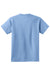 Port & Company PC61Y Youth Essential Short Sleeve Crewneck T-Shirt Light Blue Flat Back