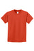 Port & Company PC61Y Youth Essential Short Sleeve Crewneck T-Shirt Orange Flat Front