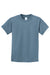 Port & Company PC61Y Youth Essential Short Sleeve Crewneck T-Shirt Stonewashed Blue Flat Front