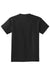 Port & Company PC61Y Youth Essential Short Sleeve Crewneck T-Shirt Jet Black Flat Back