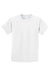 Port & Company PC61Y Youth Essential Short Sleeve Crewneck T-Shirt White Flat Front