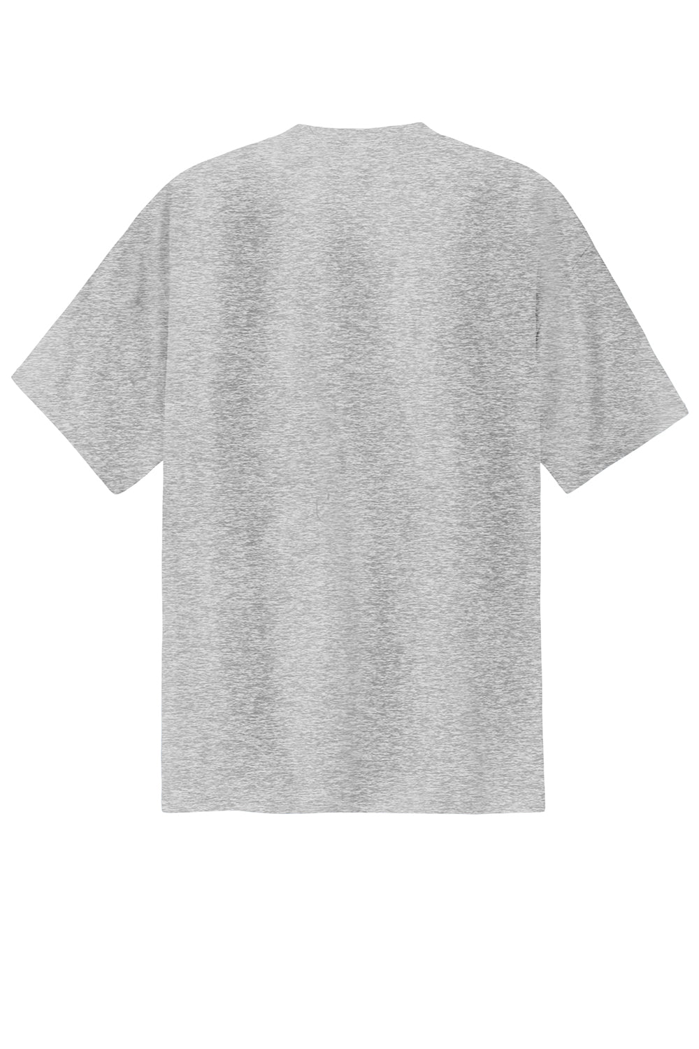 Port & Company PC61/PC61T Mens Essential Short Sleeve Crewneck T-Shirt Ash Grey Flat Back