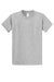 Port & Company PC61/PC61T Mens Essential Short Sleeve Crewneck T-Shirt Ash Grey Flat Front