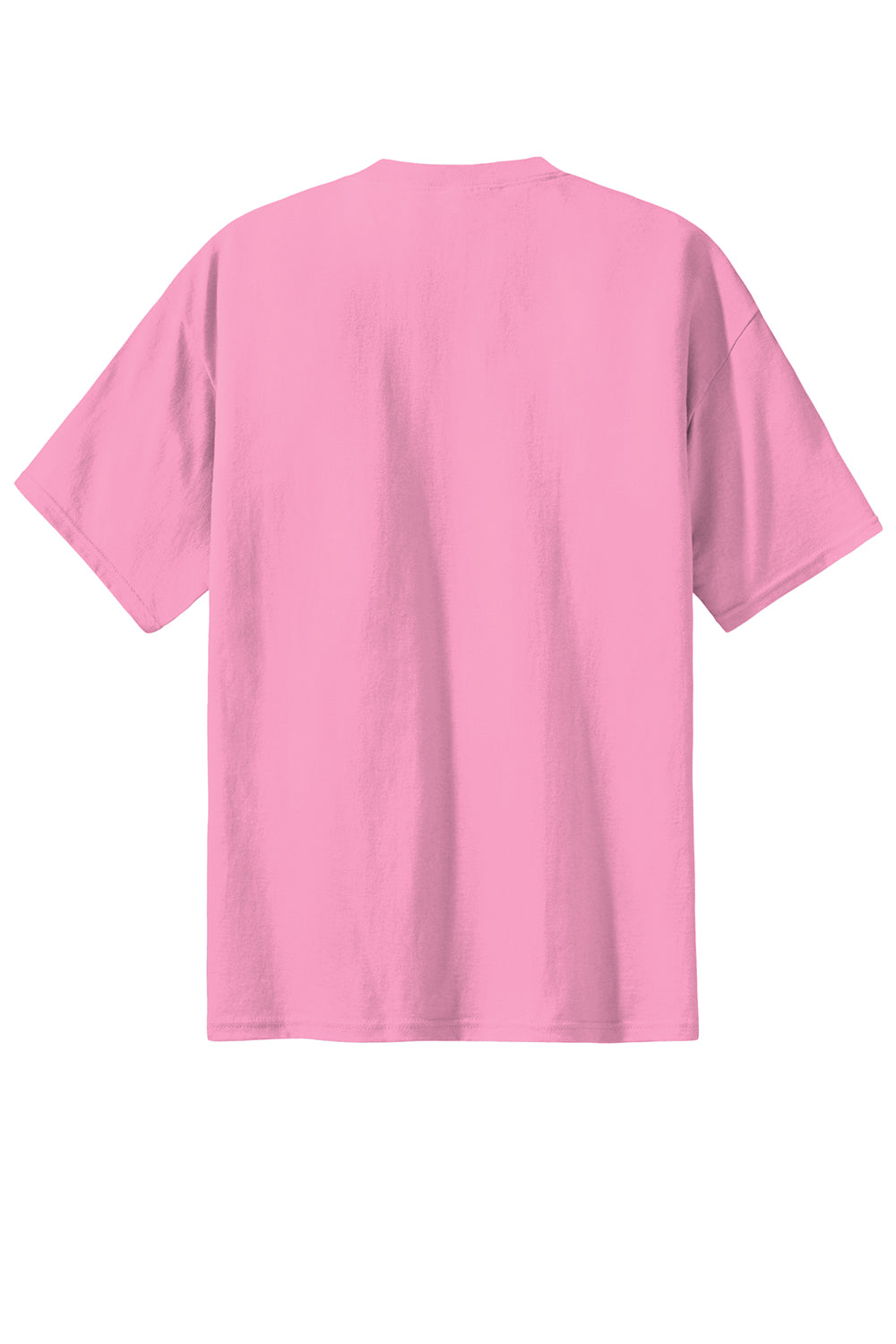 Port & Company PC61/PC61T Mens Essential Short Sleeve Crewneck T-Shirt Candy Pink Flat Back