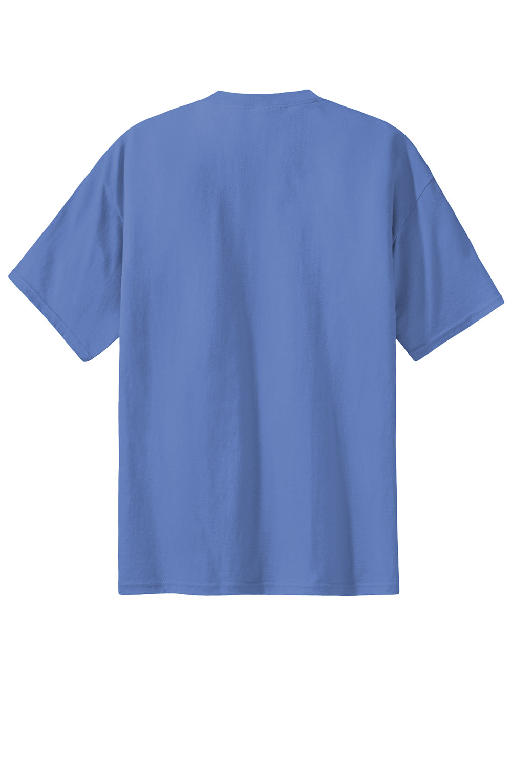 Port & Company PC61/PC61T Mens Essential Short Sleeve Crewneck T-Shirt Carolina Blue Flat Back