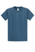 Port & Company PC61/PC61T Mens Essential Short Sleeve Crewneck T-Shirt Colonial Blue Flat Front