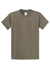 Port & Company PC61/PC61T Mens Essential Short Sleeve Crewneck T-Shirt Dusty Brown Flat Front