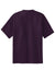 Port & Company PC61/PC61T Mens Essential Short Sleeve Crewneck T-Shirt Eggplant Purple Flat Back