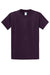 Port & Company PC61/PC61T Mens Essential Short Sleeve Crewneck T-Shirt Eggplant Purple Flat Front