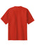 Port & Company PC61/PC61T Mens Essential Short Sleeve Crewneck T-Shirt Fiery Red Flat Back