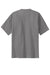 Port & Company PC61/PC61T Mens Essential Short Sleeve Crewneck T-Shirt Medium Grey Flat Back