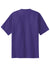 Port & Company PC61/PC61T Mens Essential Short Sleeve Crewneck T-Shirt Purple Flat Back