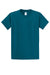 Port & Company PC61/PC61T Mens Essential Short Sleeve Crewneck T-Shirt Teal Green Flat Front