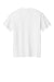 Port & Company PC61/PC61T Mens Essential Short Sleeve Crewneck T-Shirt White Flat Back