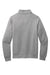 Port & Company PC78FZ Mens Core Fleece Full Zip Sweatshirt Heather Grey Flat Back