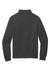 Port & Company PC78FZ Mens Core Fleece Full Zip Sweatshirt Heather Dark Grey Flat Back