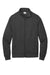 Port & Company PC78FZ Mens Core Fleece Full Zip Sweatshirt Heather Dark Grey Flat Front