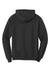 Port & Company PC78H/PC78HT Mens Core Pill Resistant Fleece Hooded Sweatshirt Hoodie Heather Black Flat Back