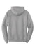 Port & Company PC78H/PC78HT Mens Core Pill Resistant Fleece Hooded Sweatshirt Hoodie Heather Grey Flat Back