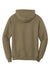 Port & Company PC78H/PC78HT Mens Core Pill Resistant Fleece Hooded Sweatshirt Hoodie Coyote Brown Flat Back