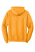 Port & Company PC78H/PC78HT Mens Core Pill Resistant Fleece Hooded Sweatshirt Hoodie Gold Flat Back