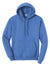 Port & Company PC78H/PC78HT Mens Core Pill Resistant Fleece Hooded Sweatshirt Hoodie Heather Royal Blue Flat Front