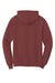 Port & Company PC78H/PC78HT Mens Core Pill Resistant Fleece Hooded Sweatshirt Hoodie Maroon Flat Back