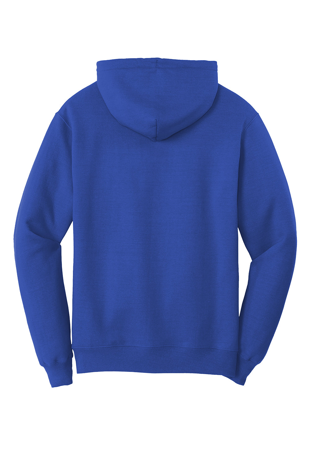 Port & Company PC78H/PC78HT Mens Core Pill Resistant Fleece Hooded Sweatshirt Hoodie True Royal Blue Flat Back