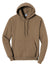 Port & Company PC78H/PC78HT Mens Core Pill Resistant Fleece Hooded Sweatshirt Hoodie Woodland Brown Flat Front