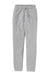 Port & Company PC78J Mens Core Fleece Jogger Sweatpants w/ Pockets Heather Grey Flat Front