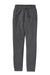 Port & Company PC78J Mens Core Fleece Jogger Sweatpants w/ Pockets Heather Dark Grey Flat Front