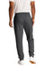 Port & Company PC78J Mens Core Fleece Jogger Sweatpants w/ Pockets Heather Dark Grey Model Back