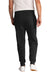 Port & Company PC78J Mens Core Fleece Jogger Sweatpants w/ Pockets Jet Black Model Back