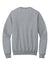 Port & Company PC78PKT Mens Core Fleece Crewneck Sweatshirt w/ Pocket Heather Grey Flat Back