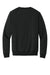 Port & Company PC78PKT Mens Core Fleece Crewneck Sweatshirt w/ Pocket Jet Black Flat Back