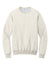 Port & Company PC78PKT Mens Core Fleece Crewneck Sweatshirt w/ Pocket Heather Oatmeal Flat Front