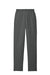 Port & Company PC78P Mens Core Pill Resistant Fleece Open Bottom Sweatpants w/ Pockets Charcoal Grey Flat Back