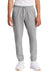 Port & Company PC78SP Mens Core Fleece Sweatpants w/ Pockets Heather Grey Model Front