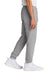 Port & Company PC78SP Mens Core Fleece Sweatpants w/ Pockets Heather Grey Model Side